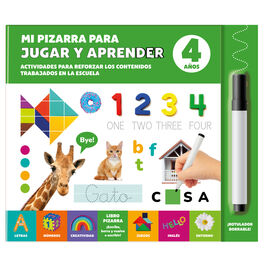 Mi Pizarra para Jugar y Aprender 4 Años español