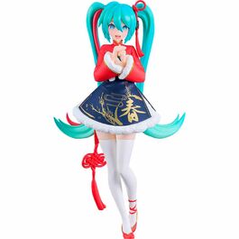 Hatsune Miku Character Vocal Series Hatsune Miku Sourxuan Chinese New Year Pop up Parade figure 17cm