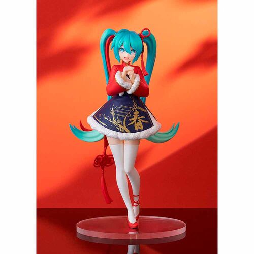 Figura Pop up Parade Hatsune Miku Sourxuan Chinese New Year Character Vocal Series Hatsune Miku 17cm