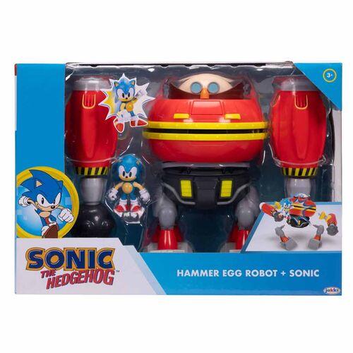 Sonic the Hedgehog Hammer Egg Robot playset