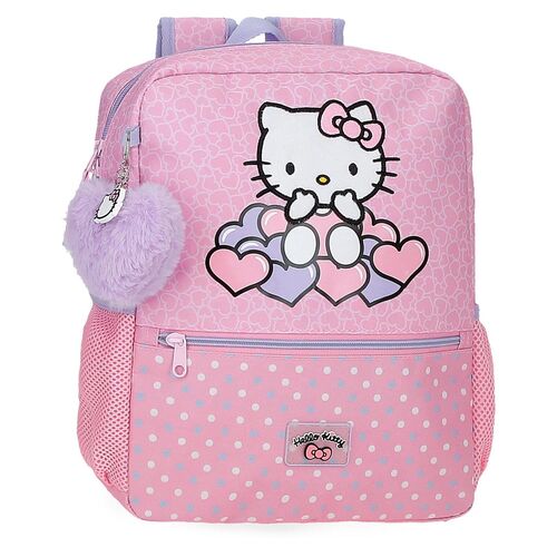 Hello Kitty Hearts & Dots adaptable backpack 33cm
