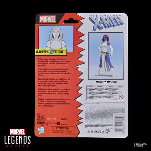 Figura Marvel's Mystique X-Men The Uncanny Marvel 15cm