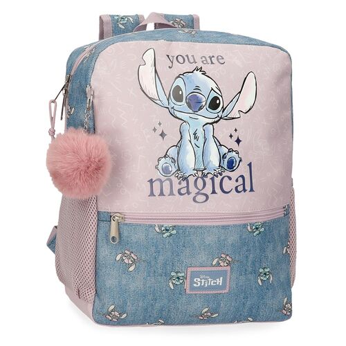 Mochila You Are Magical Stitch Disney 33cm adaptable