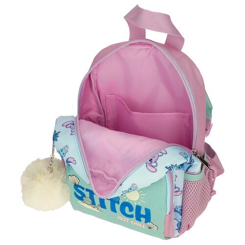 Mochila Just Chill Stitch Disney 24cm