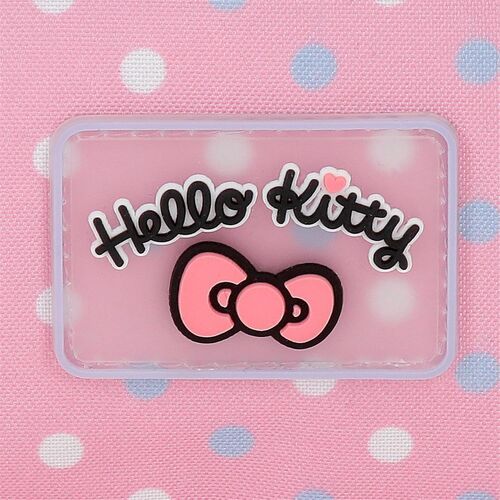 Mochila Hearts & Dots Hello Kitty 28cm adaptable