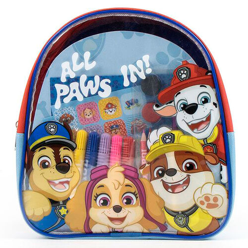 Set papeleria mochila Patrulla Canina Paw Patrol