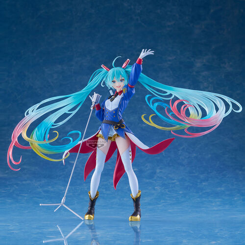Gundam x Hatsune Miku 45th Anniversary Gundam Collaboration Banpresto Evolve figure 21cm