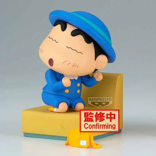 Crayon Shinchan Nakayoshi Memories Let's Go To Kindergarten Shinnosuke figure 10cm