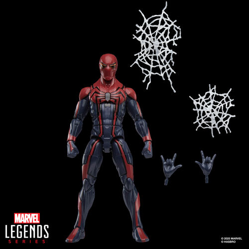 Figura Velocity Suit Peter Parker Spider-Man Gamerverse Marvel Legends Series 15cm