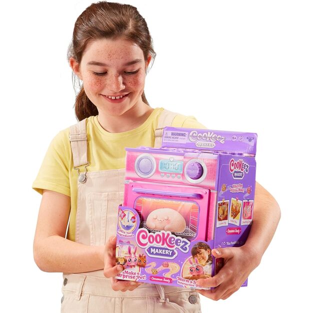 Cookeez Makery Magic Oven Interactive plush toy