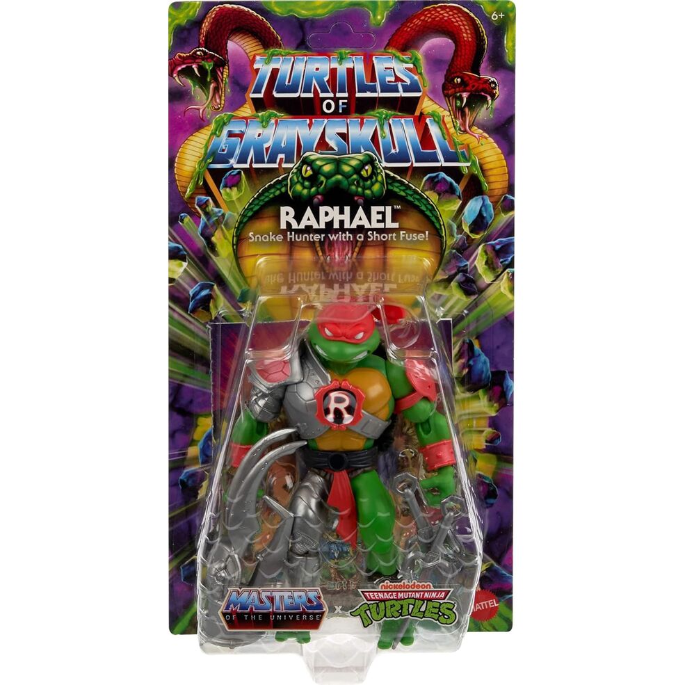 Figura Raphael Turtles of Grayskull Masters of the Universe 14cm