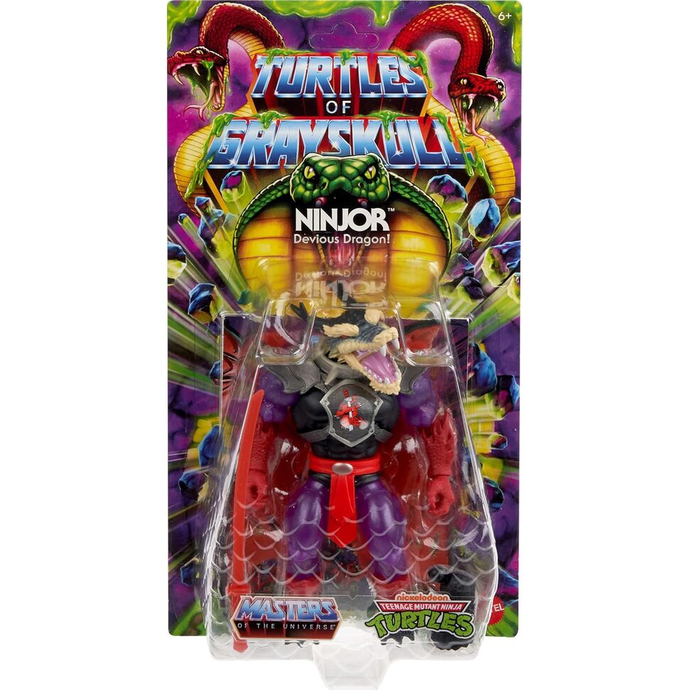 Figura Mutated Ninjor Turtles of Grayskull Masters of the Universe 14cm