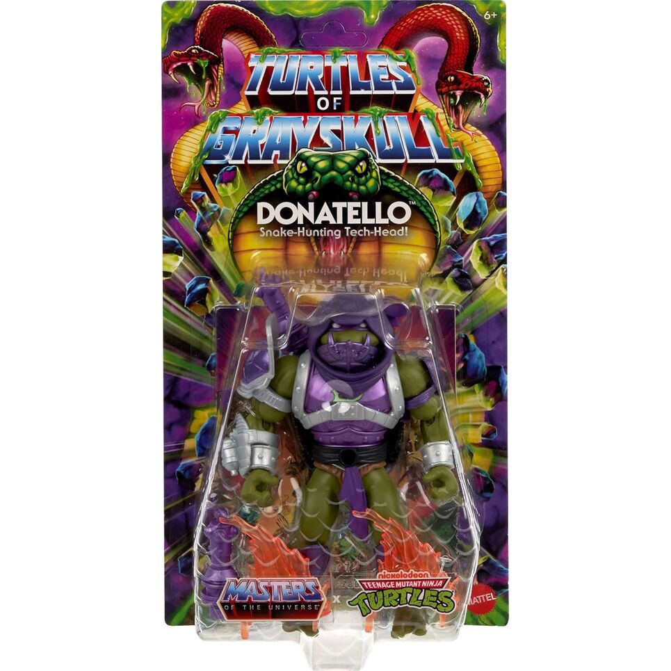 Figura Donatello Turtles of Grayskull Masters of the Universe 14cm