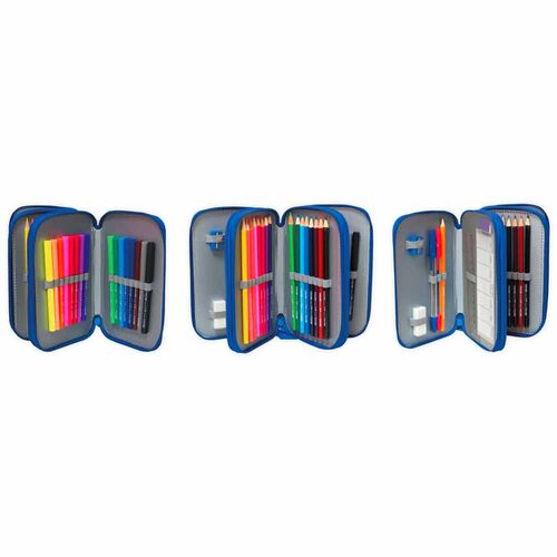 Plumier Atletico de Madrid triple
