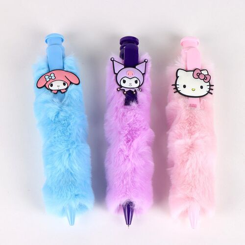 Boligrafo peluche Hello Kitty surtido