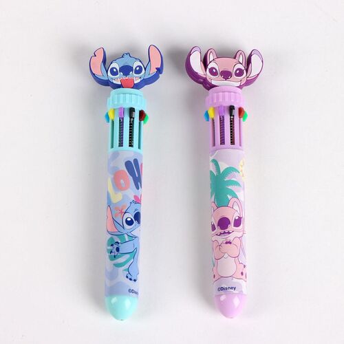 Disney Stitch assorted pen colours