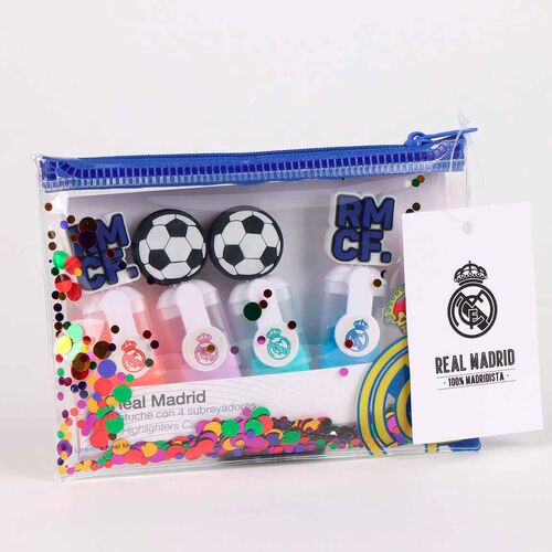 Set 4 subrayadores Real Madrid surtido
