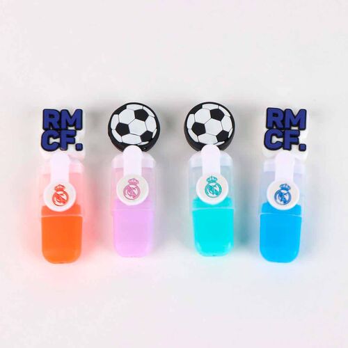 Set 4 subrayadores Real Madrid surtido