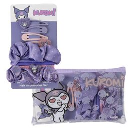 Set accesorios pelo Kuromi Hello Kitty
