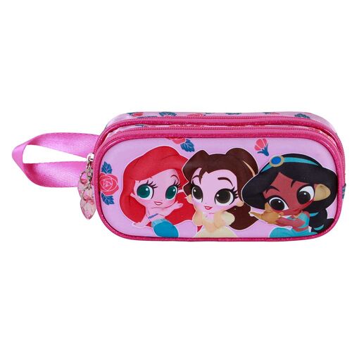 Portatodo 3D Flowers Princesas Disney doble