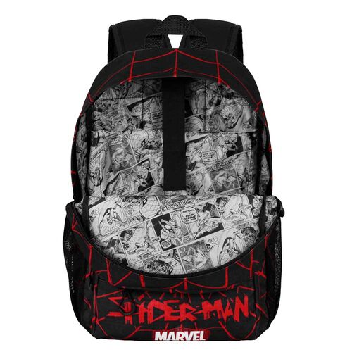 Mochila Vision Spiderman Marvel 44cm adaptable