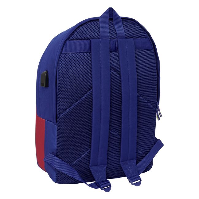F.C. Barcelona 25/26 Laptop backpack + USB 44cm