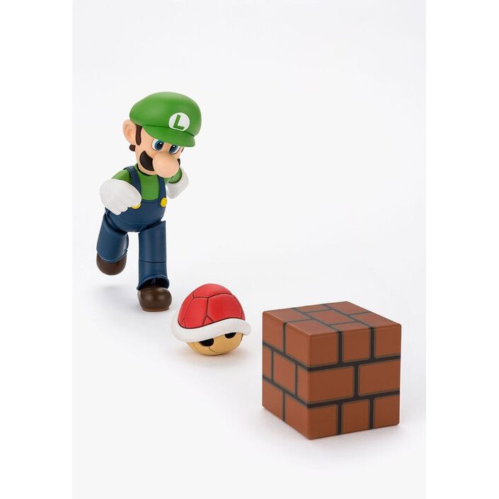 Super Mario Bros Luigi S.H. Figuarts figure 10cm