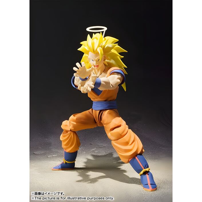 Figura SH Figuarts Son Goku Super Saiyan 3 Dragon Ball Z 16cm