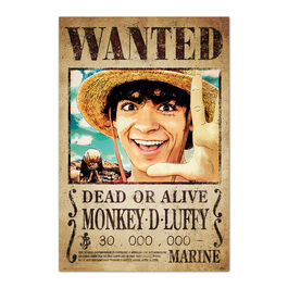 One Piece Wanted Monkey D. Luffy poster