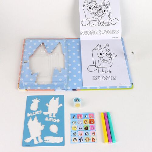 Set cuaderno Bluey
