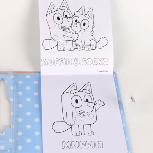 Set cuaderno Bluey