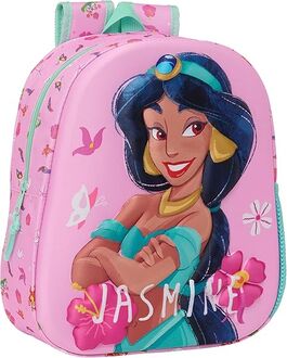 Mochila 3D Jasmine Aladdin Disney 33cm