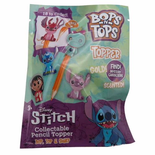 Sobre Sorpresa Toppers 3D Stitch Disney