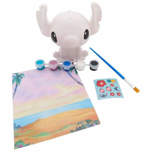 Lampara 3D para Pintar Stitch Disney