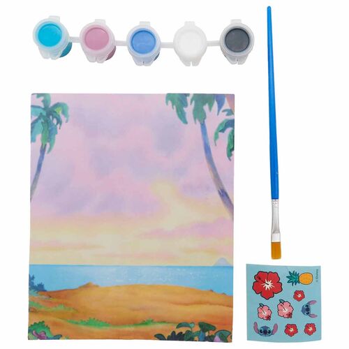 Lampara 3D para Pintar Stitch Disney