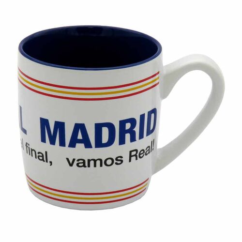 Taza bicolor Real Madrid 380ml