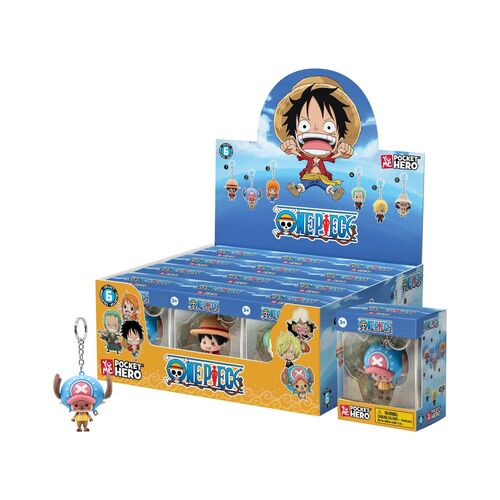 Llavero figura One Piece surtido