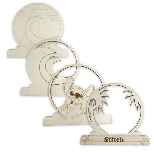 Figura coloreable Stitch Disney