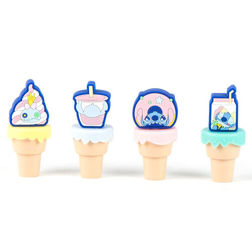 Set 4 subrayadores Stitch Disney