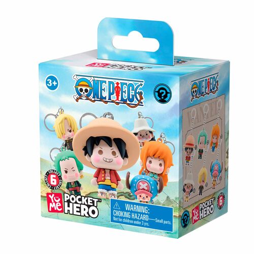 Llavero figura sorpresa One Piece surtido