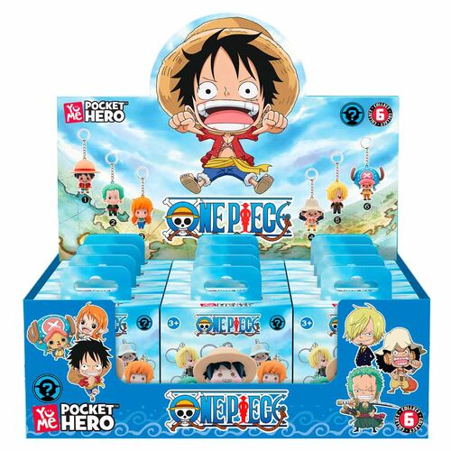 Llavero figura sorpresa One Piece surtido