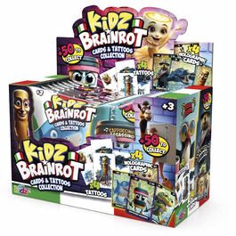 Sobre cartas + Tattos Italian Brainrot surtido