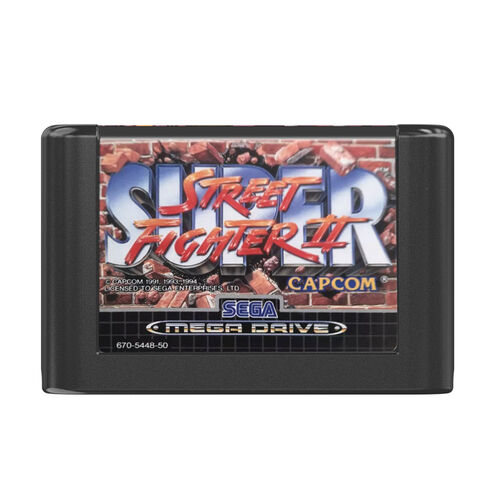 Diorama Mega Drive Street Figther Console Heroes