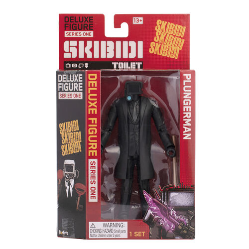 Skibidi Toilet Dark Plungerman figure 16cm