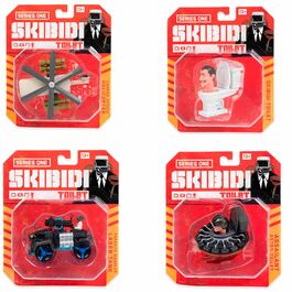 Figura Diecast Skibidi Toilet surtido