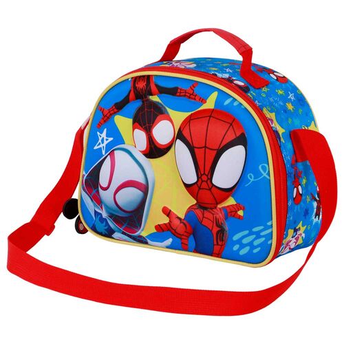 Bolsa portameriendas 3D Amazing Spidey and His Amazing Friends Marvel