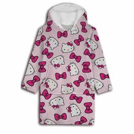 Hello Kitty oversize sweatshirt coat adult coral