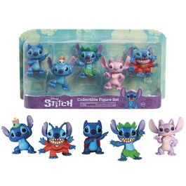 Disney Stitch pack 5 figures 7cm
