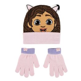 Gabbys Dolls House hat and gloves set