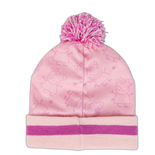 Set gorro y guantes Peppa Pig